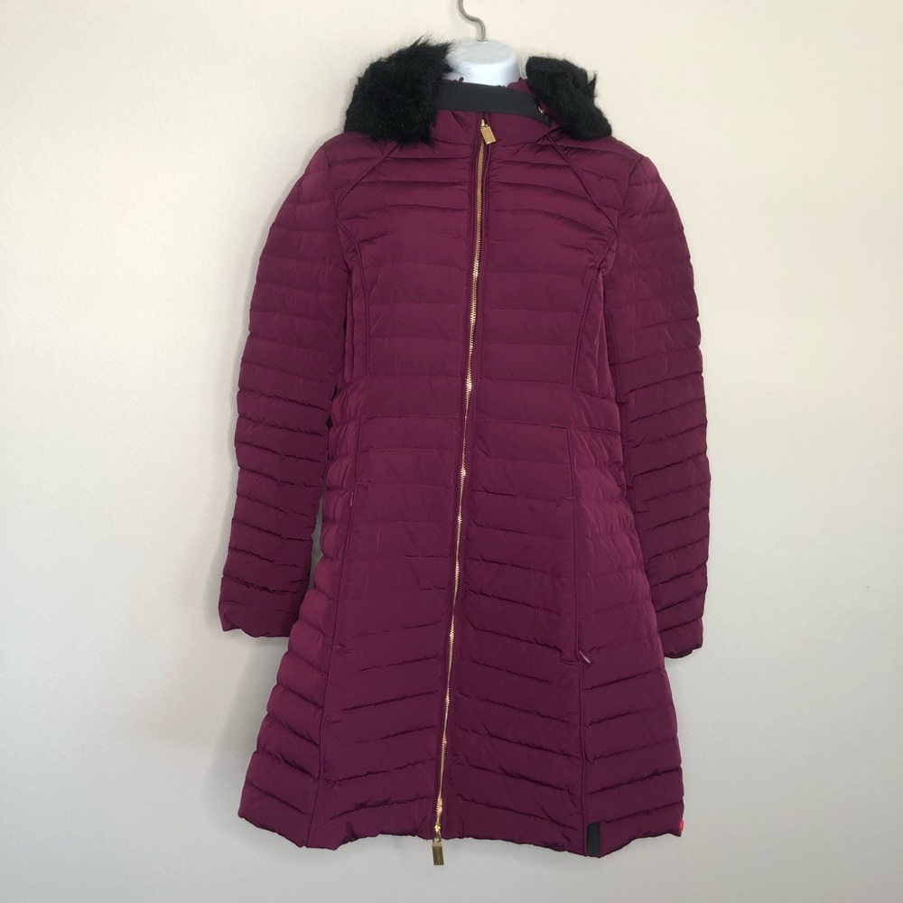 HUNTER Refined Down Puffer Jacket Long Winter Fall Coat Women’s Size Small